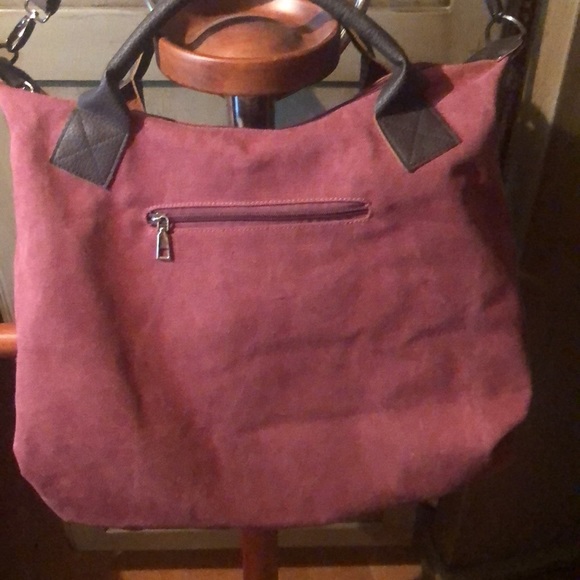 Women's Canvas K2 Handbag Vintage Large Pocket Shoulder Bag Hobo NWOT - Picture 4 of 8